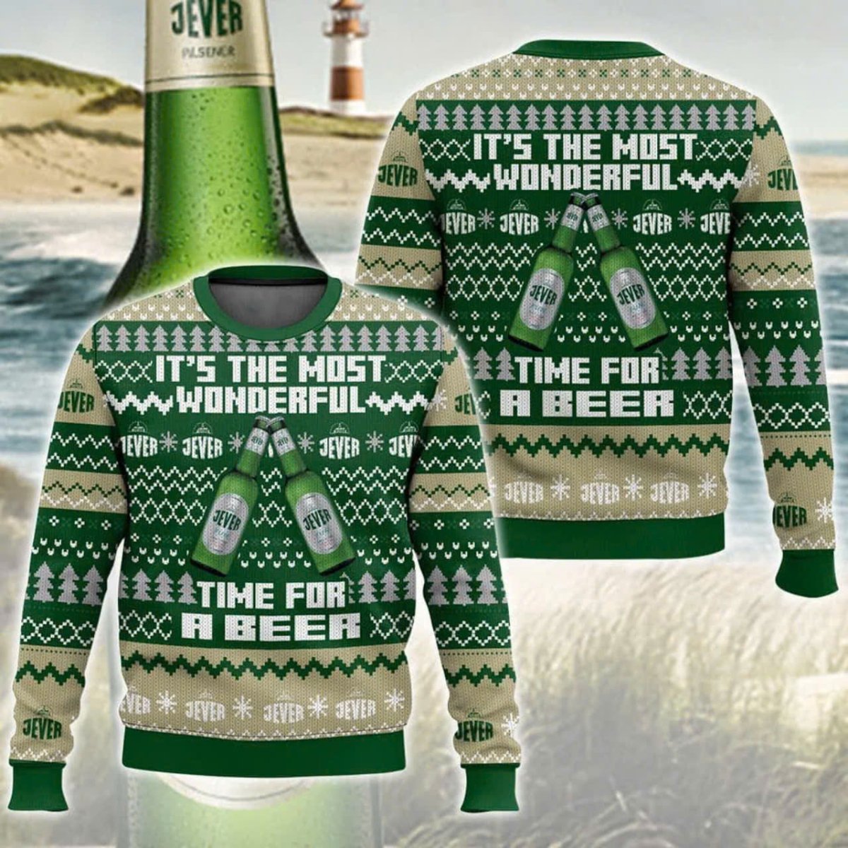 Jever Christmas Ugly Sweater - WeCustomit