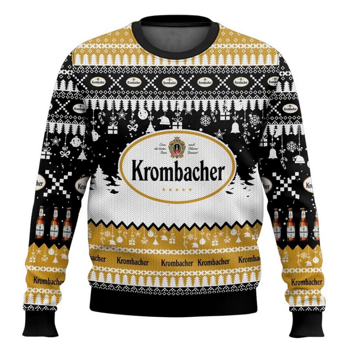 Krombacher Christmas Ugly Sweater - WeCustomit