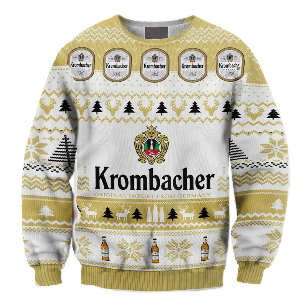 Krombacher Holiday Ugly Sweater - WeCustomit