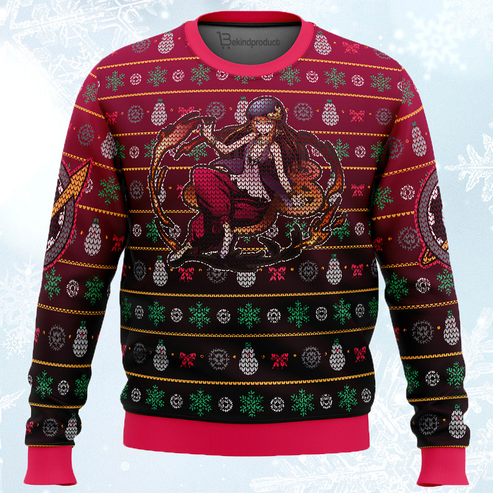 Kurisu Makise Steins Gate Ugly Christmas Sweater For Men & Women Christmas Gift Sweater PT572 - WeCustomit