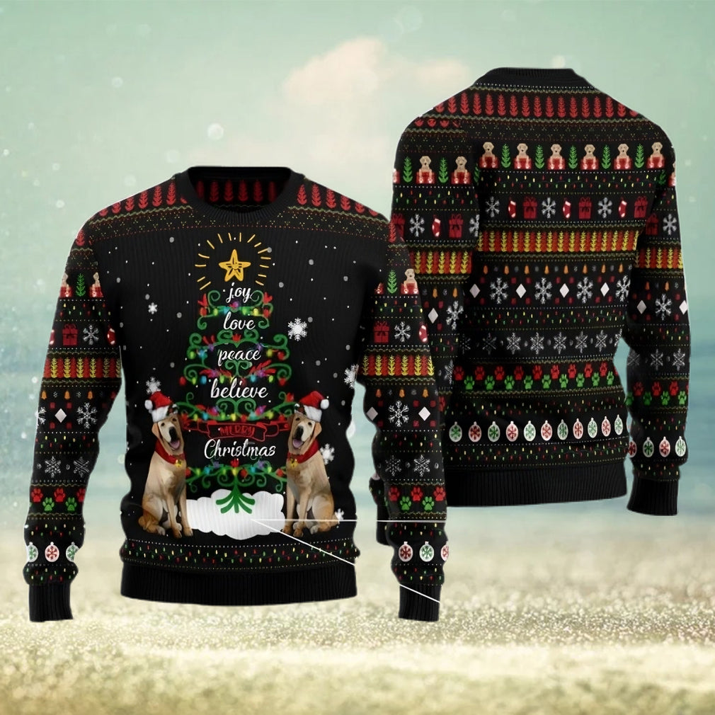 Dog Tree Ugly Christmas Sweater For Men & Women Christmas Gift Sweater US3450 - WeCustomit