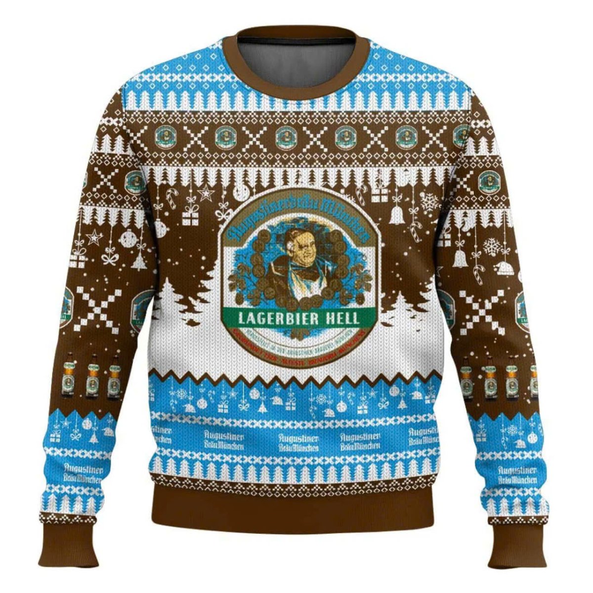 Langerbier Hell Christmas Holiday Ugly Sweater - WeCustomit