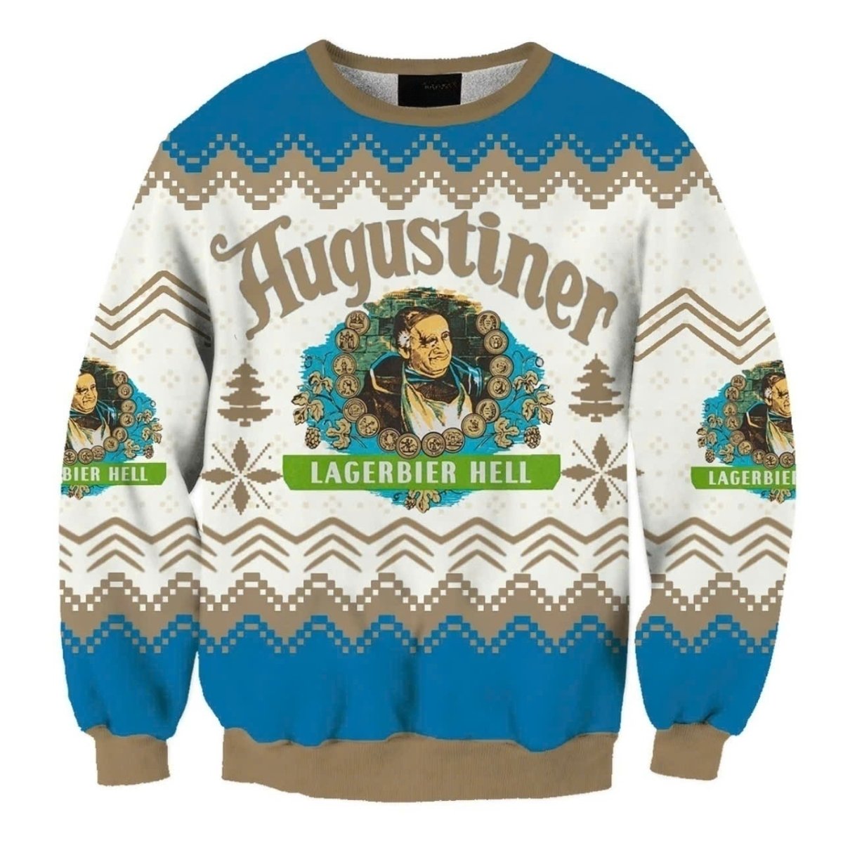 Langerbier Hell Christmas Star Ugly Sweater - WeCustomit