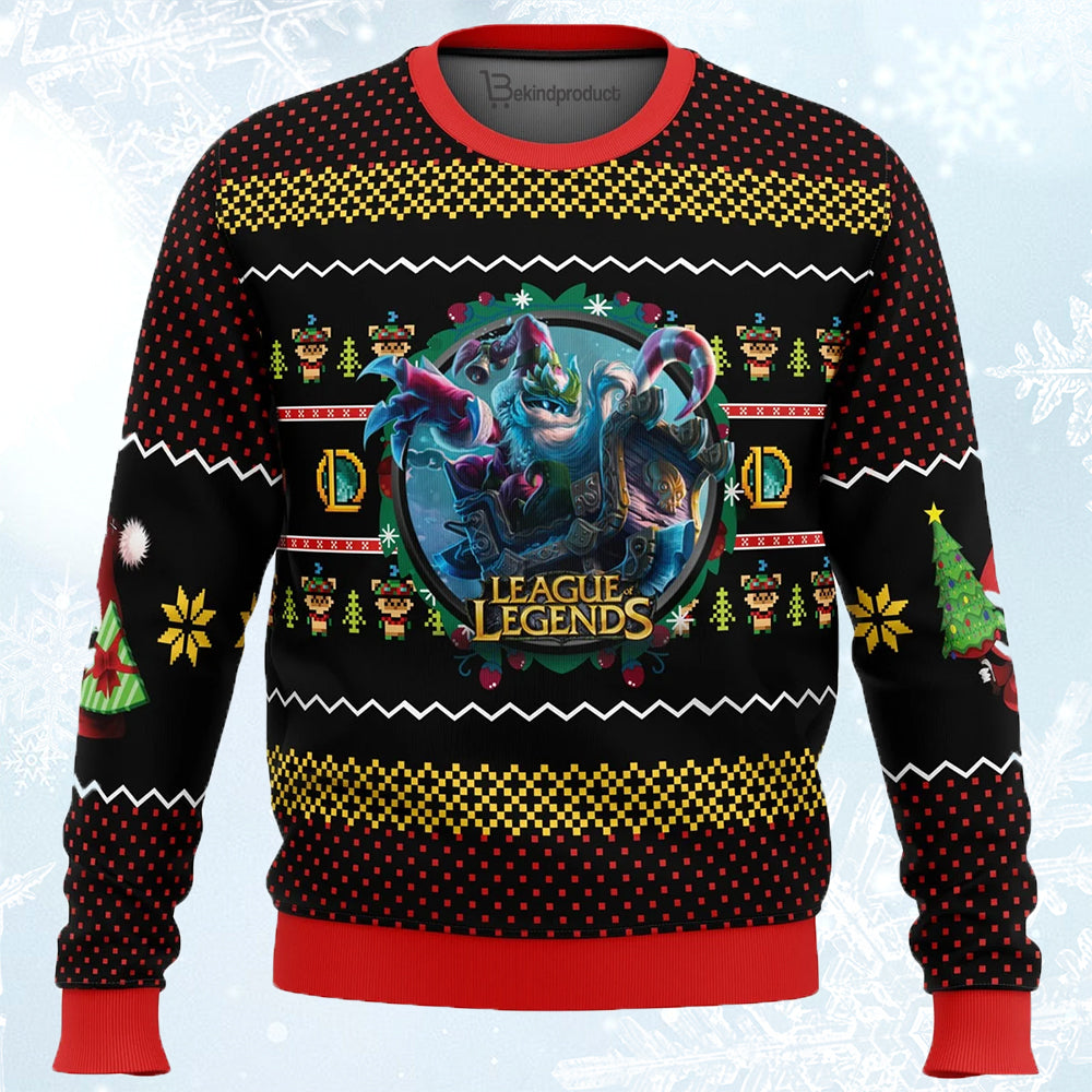 League of Legends Ugly Christmas Sweater For Men & Women Christmas Gift Sweater PT806 - WeCustomit