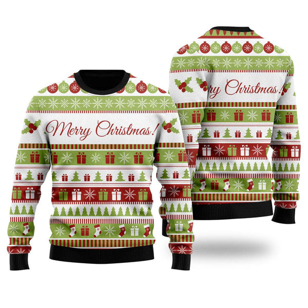 Light Up Christmas Gift Pattern Ugly Christmas Sweater For Men & Women Christmas Gift Sweater US1106 - WeCustomit