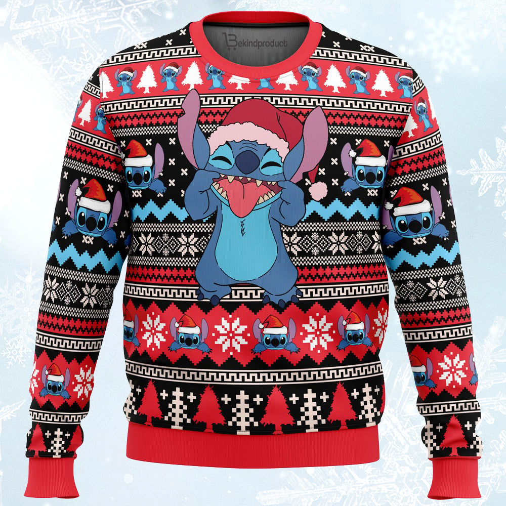 Li.lo and S.titch Ugly Christmas Sweater For Men & Women Christmas Gift Sweater PT343 - WeCustomit