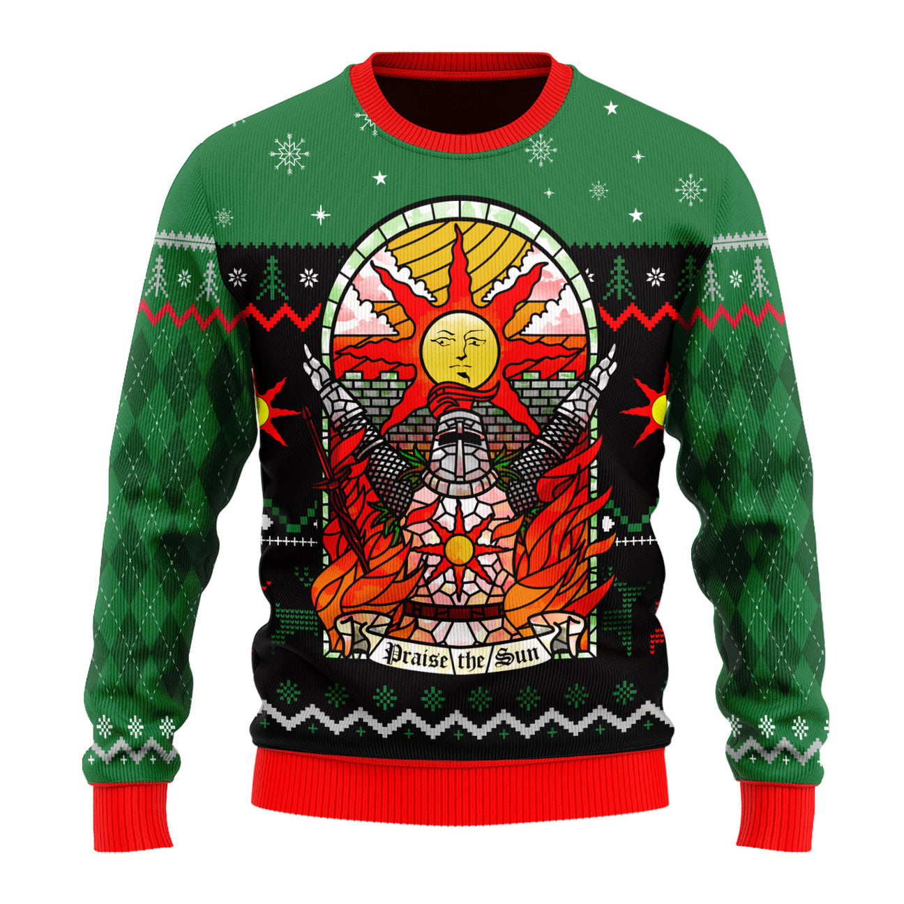 Praise The Sun Ugly Christmas Sweater For Men & Women Christmas Gift Sweater PT2020 - WeCustomit