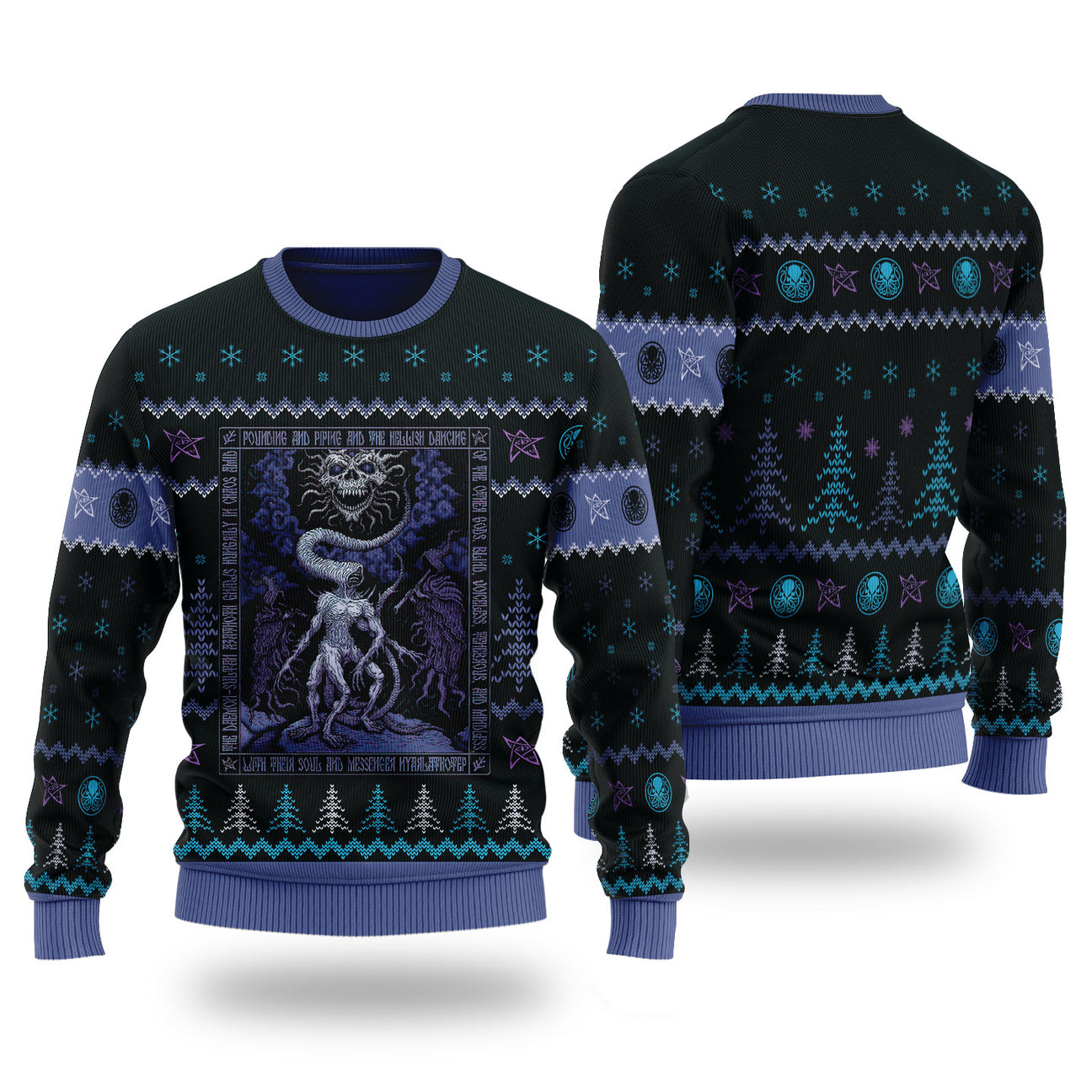 Lovecraft Cthulhu Tee Call of Cthulhu Great Old One Ugly Christmas Sweater For Men & Women Christmas Gift Sweater PT2030 - WeCustomit