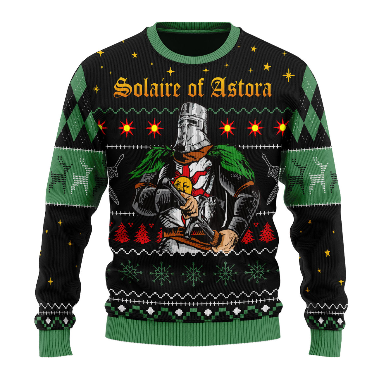Solaire Of Astora Ugly Christmas Sweater For Men & Women Christmas Gift Sweater PT2019 - WeCustomit
