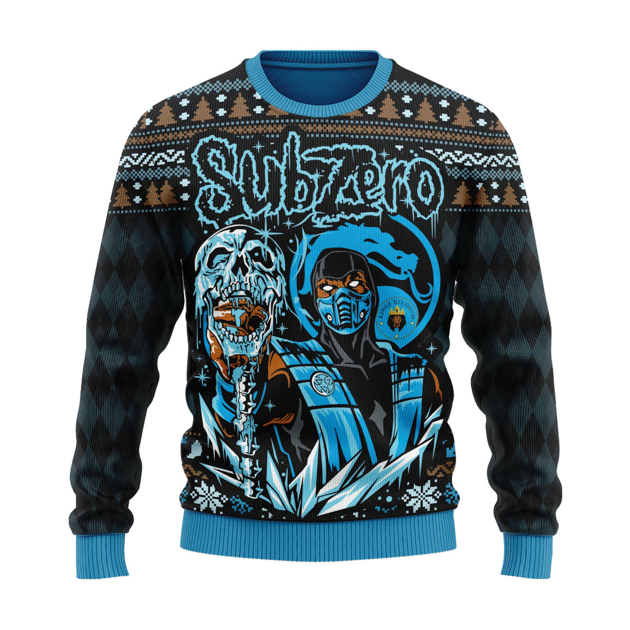Ice Time Sub Zero Ugly Christmas Sweater For Men & Women Christmas Gift Sweater PT2014 - WeCustomit