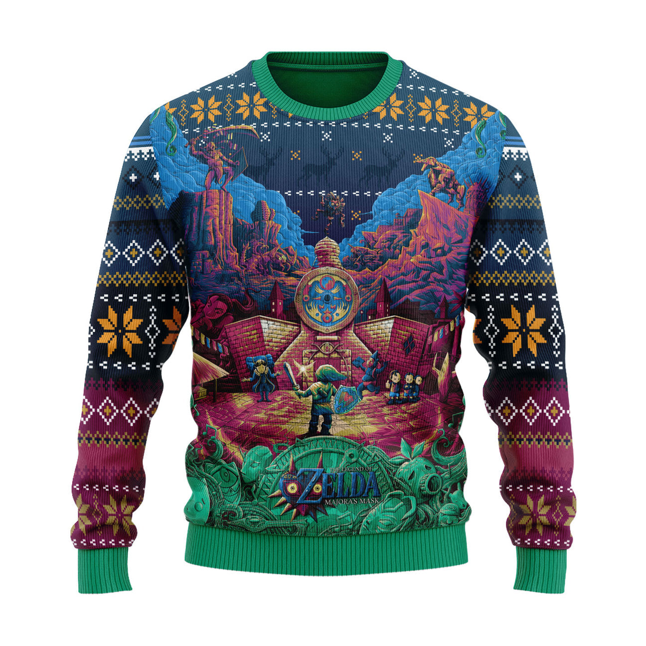 The legend of Zelda Ugly Christmas Sweater For Men & Women Christmas Gift Sweater PT2027 - WeCustomit