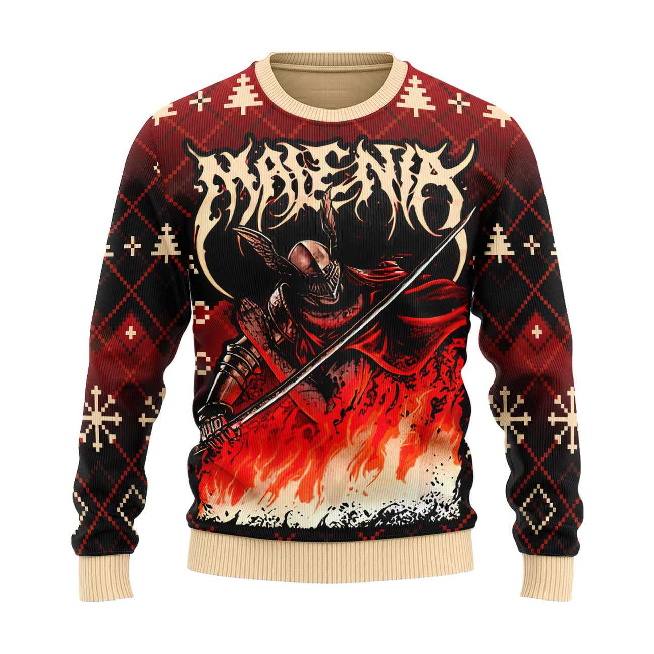 Malenia Elden Ring Ugly Christmas Sweater For Men & Women Christmas Gift Sweater PT2021 - WeCustomit
