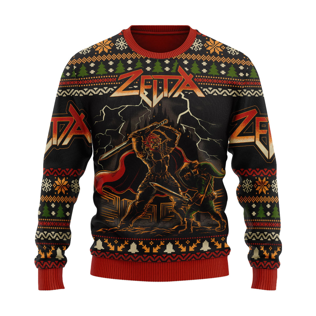 The legend Of Zelda Ugly Christmas Sweater For Men & Women Christmas Gift Sweater PT2029 - WeCustomit