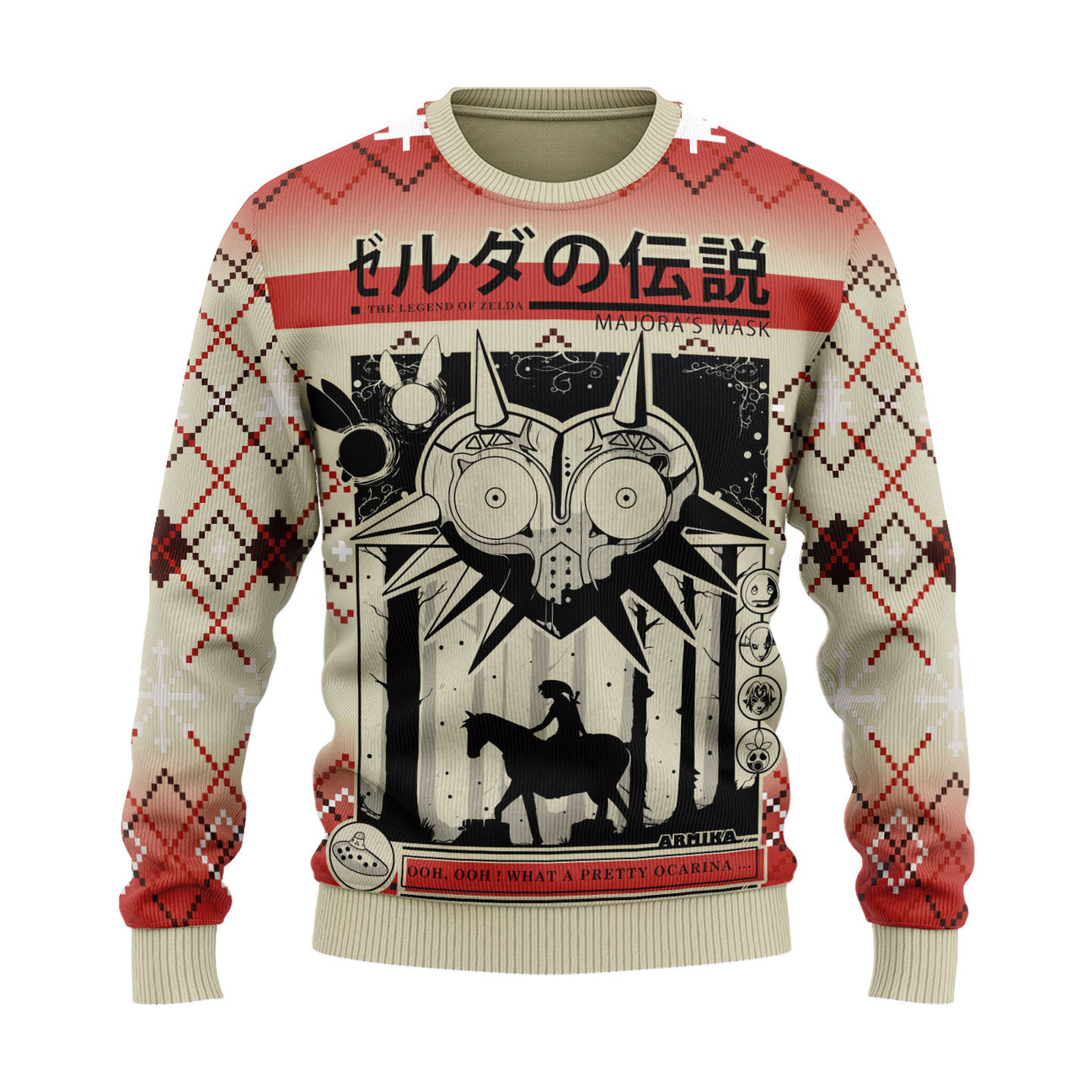 The Legend of Zelda Ugly Christmas Sweater For Men & Women Christmas Gift Sweater PT2032 - WeCustomit