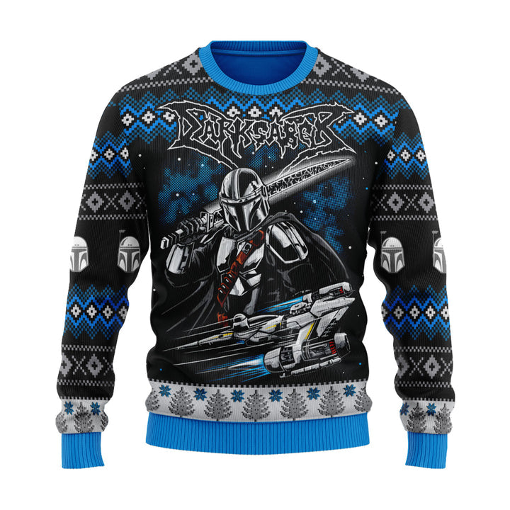 Dark Blade St.ar Wa.rs Unisex Ugly Christmas Sweater For Men & Women Christmas Gift Sweater US3950 - WeCustomit