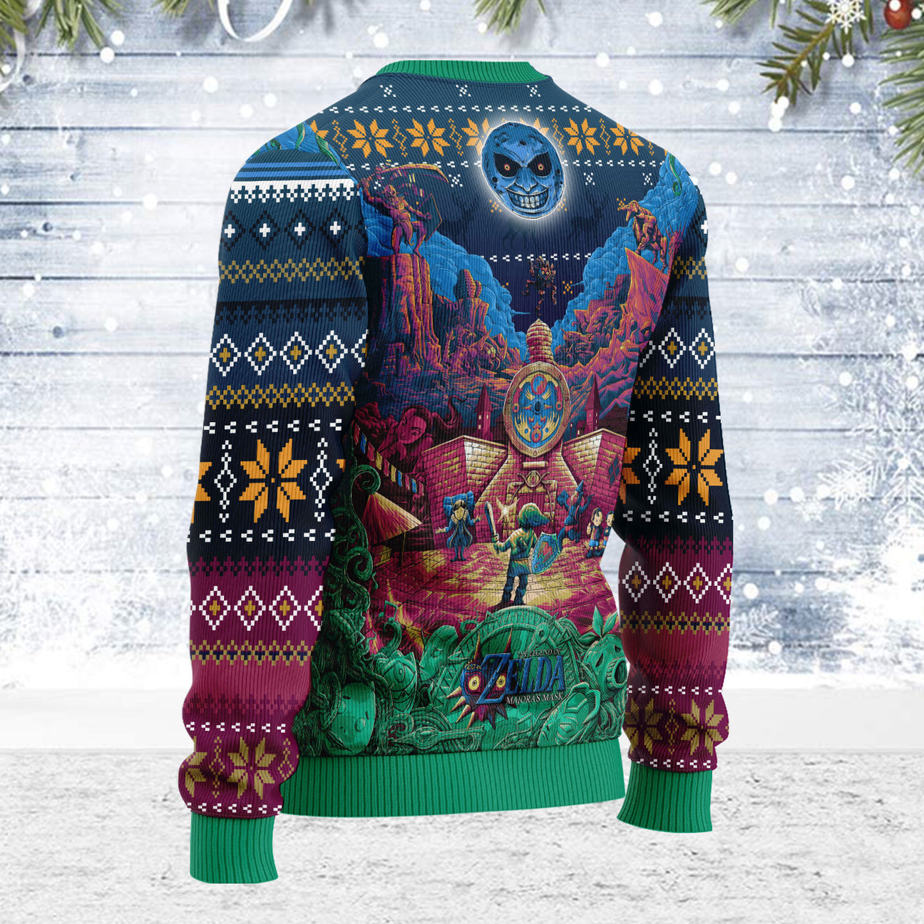 The legend of Zelda Ugly Christmas Sweater For Men & Women Christmas Gift Sweater PT2027 - WeCustomit