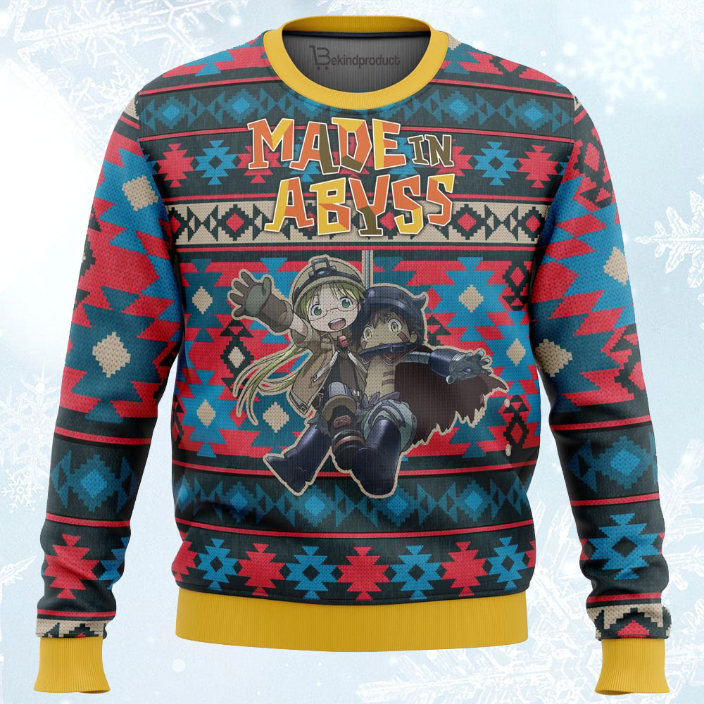 Made in Abyss Alt Ugly Christmas Sweater For Men & Women Christmas Gift Sweater PT183 - WeCustomit
