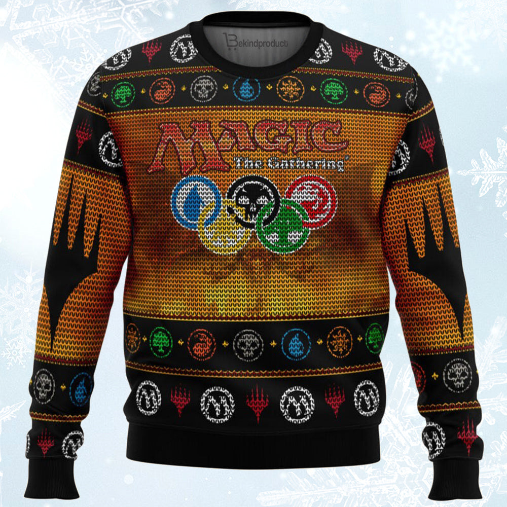 Magic the Gathering MTG Ugly Christmas Sweater For Men & Women Christmas Gift Sweater BH263 - WeCustomit