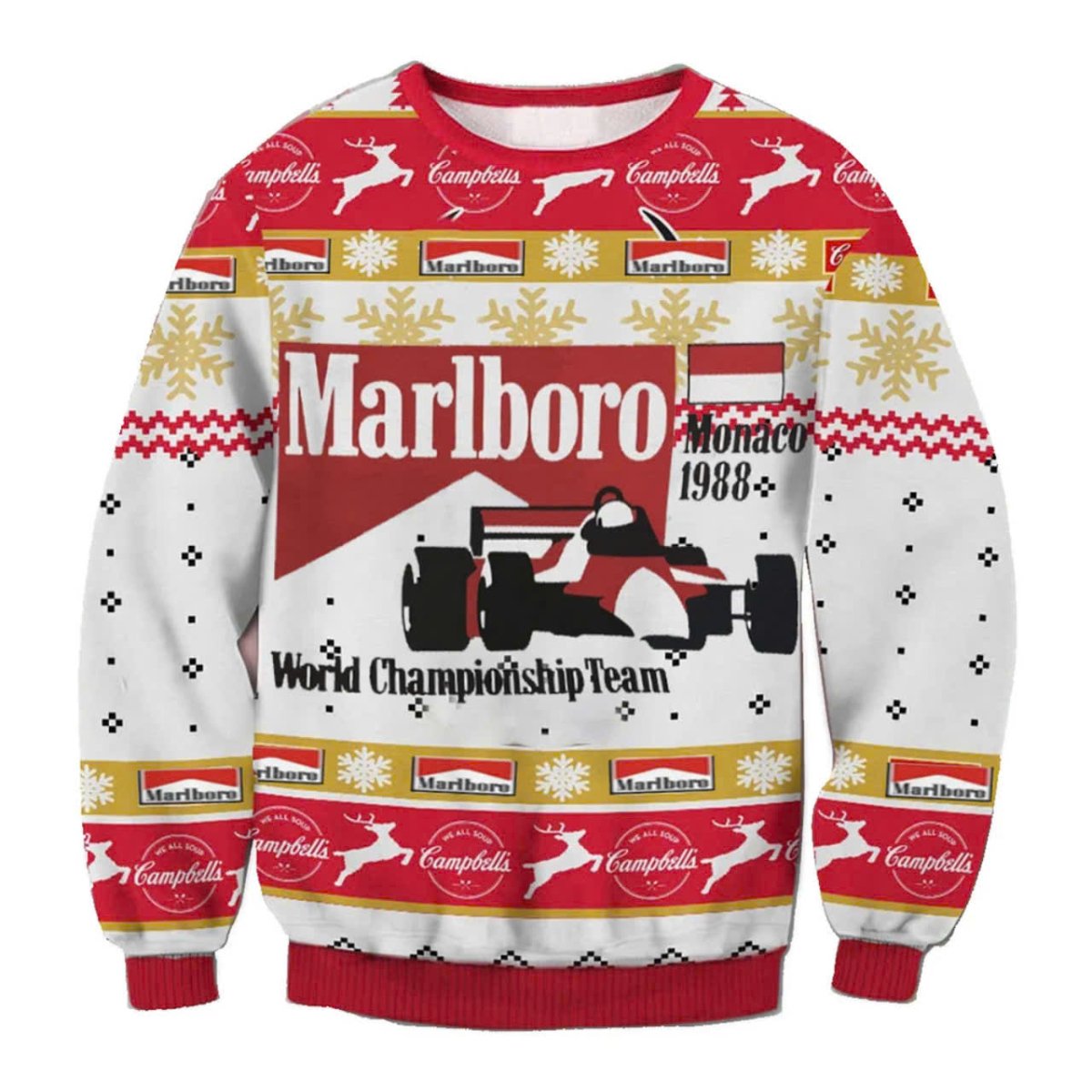 Marlboro Monaco Ugly Sweater - WeCustomit