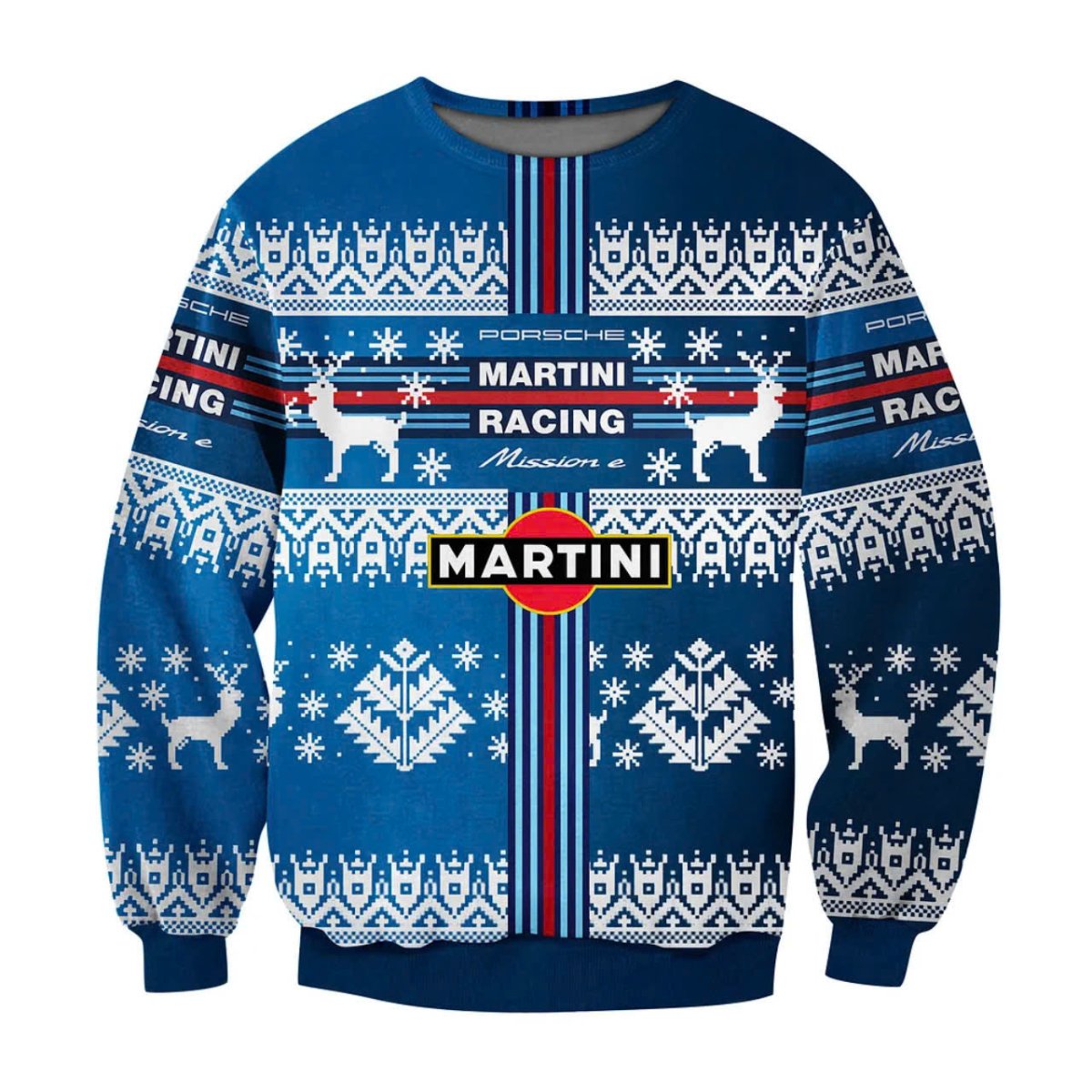 Martini Christmas Ugly Sweater - WeCustomit