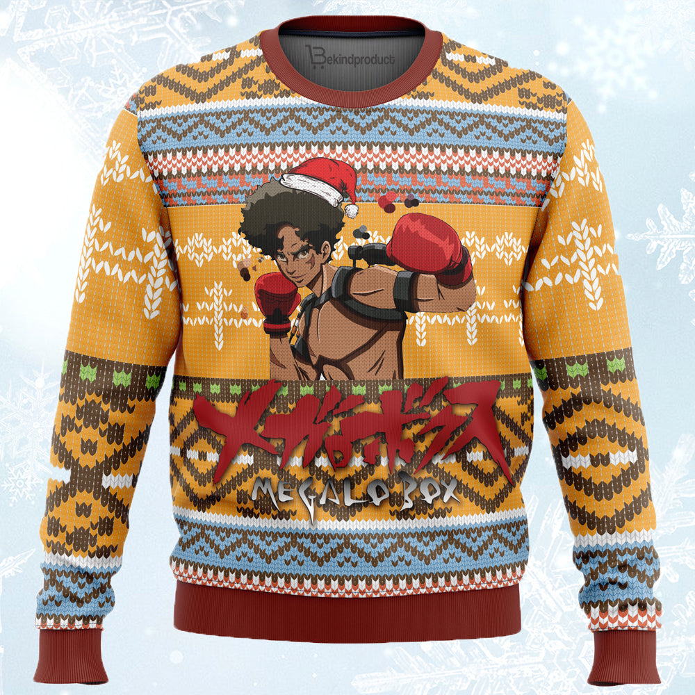 Megalo Box Alt Ugly Christmas Sweater For Men & Women Christmas Gift Sweater PT573 - WeCustomit