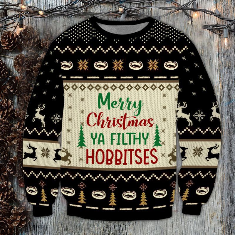 Merry Christmas For Your Hobbies Ugly Christmas Sweater For Men & Women Christmas Gift Sweater US1315 - WeCustomit