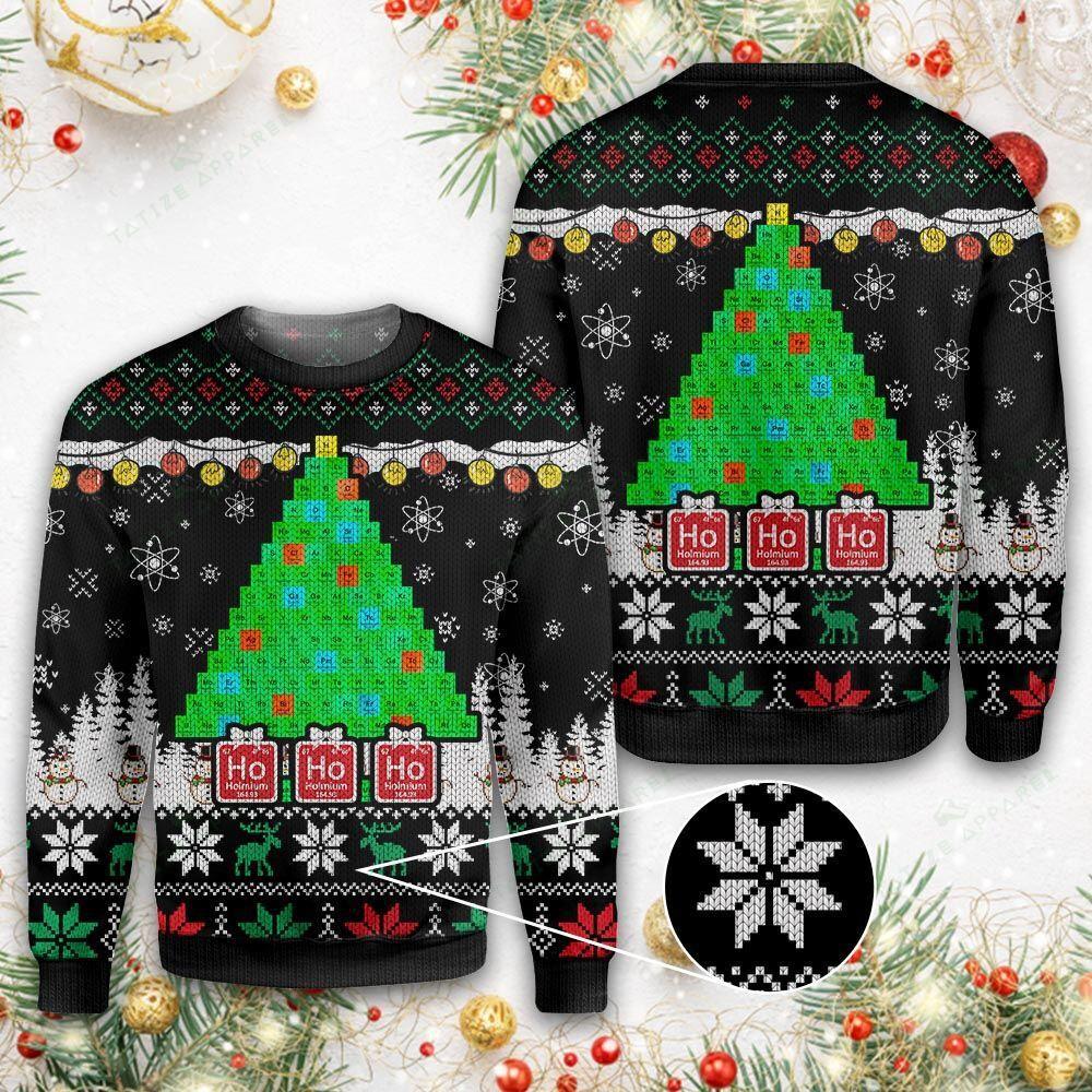 Merry Christmas Science Lovers Ugly Christmas Sweater For Men & Women Christmas Gift Sweater US1460 - WeCustomit