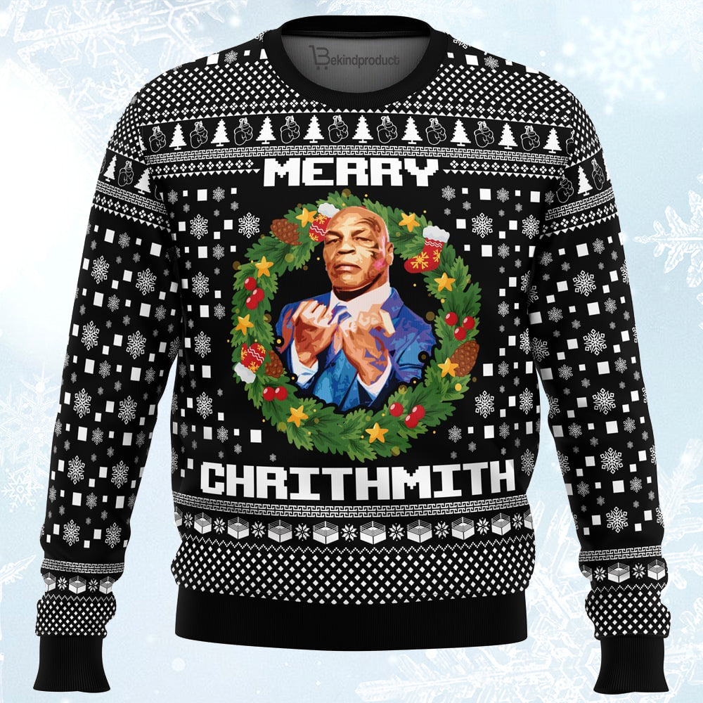 Merry Chrithmith Ugly Christmas Sweater For Men & Women Christmas Gift Sweater PT865 - WeCustomit