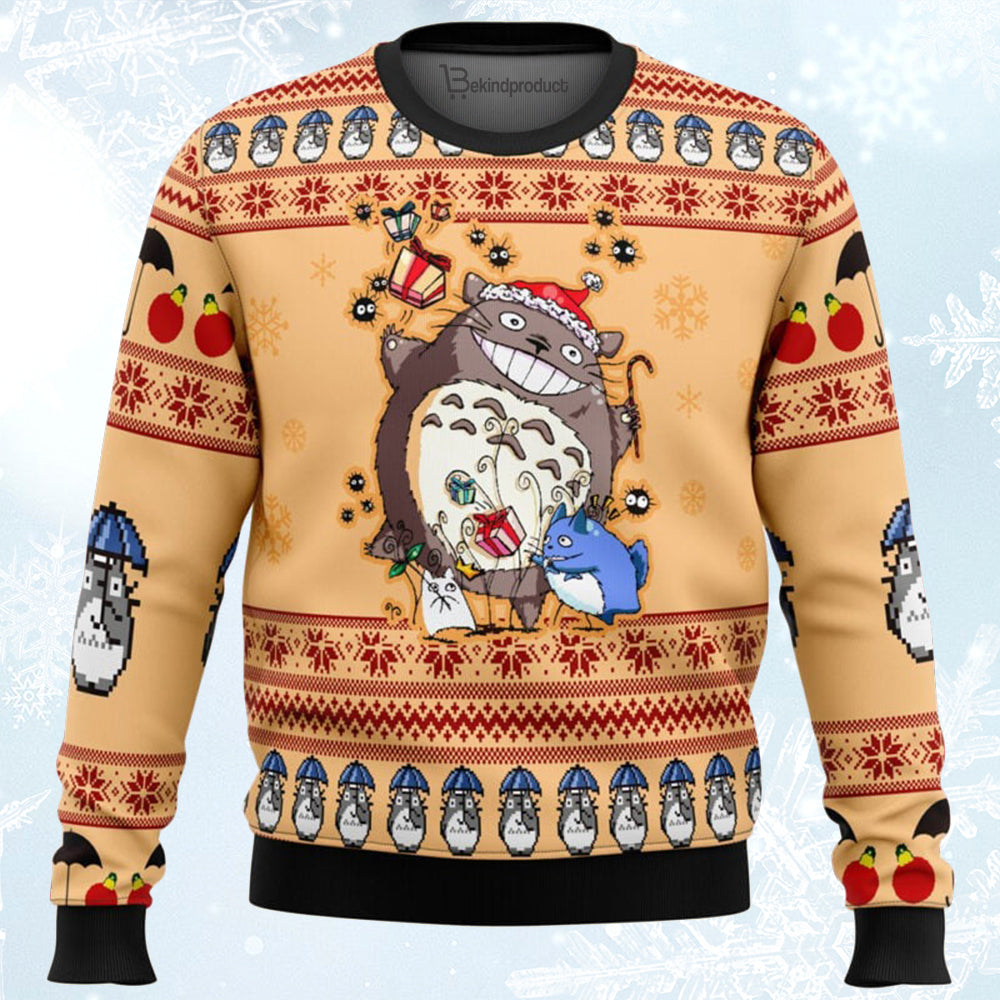 My Neighbor Totoro Alt Ugly Christmas Sweater For Men & Women Christmas Gift Sweater BH451 - WeCustomit