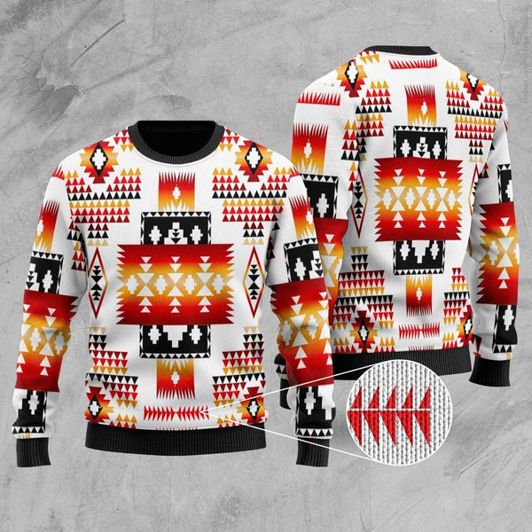 Native American Tribes Ugly Christmas Sweater For Men & Women Christmas Gift Sweater US1995 - WeCustomit