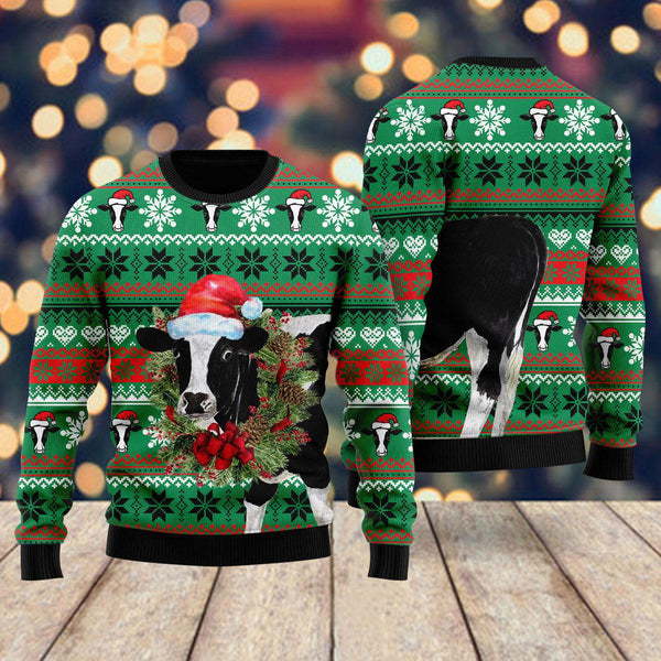 Naughty Ugly Cow Ugly Christmas Sweater For Men & Women Christmas Gift Sweater US1999 - WeCustomit