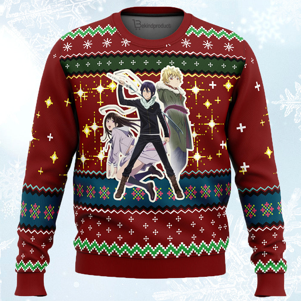 Noragami Ugly Christmas Sweater For Men & Women Christmas Gift Sweater PT543 - WeCustomit