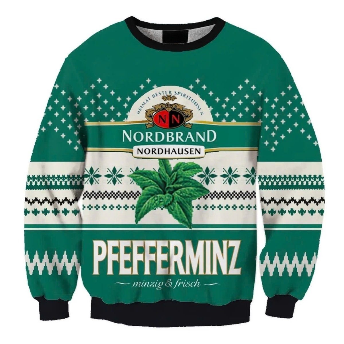Nordbrand Pfefferminz Ugly Sweater - WeCustomit