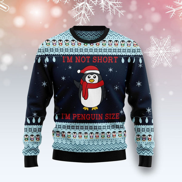 Not Short Penguin Ugly Christmas Sweater For Men & Women Christmas Gift Sweater US1347 - WeCustomit