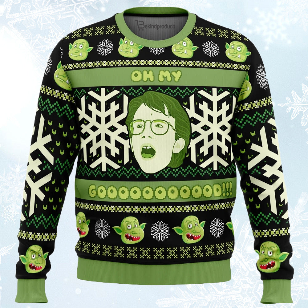 OMG Troll 2 Ugly Christmas Sweater For Men & Women Christmas Gift Sweater PT777 - WeCustomit