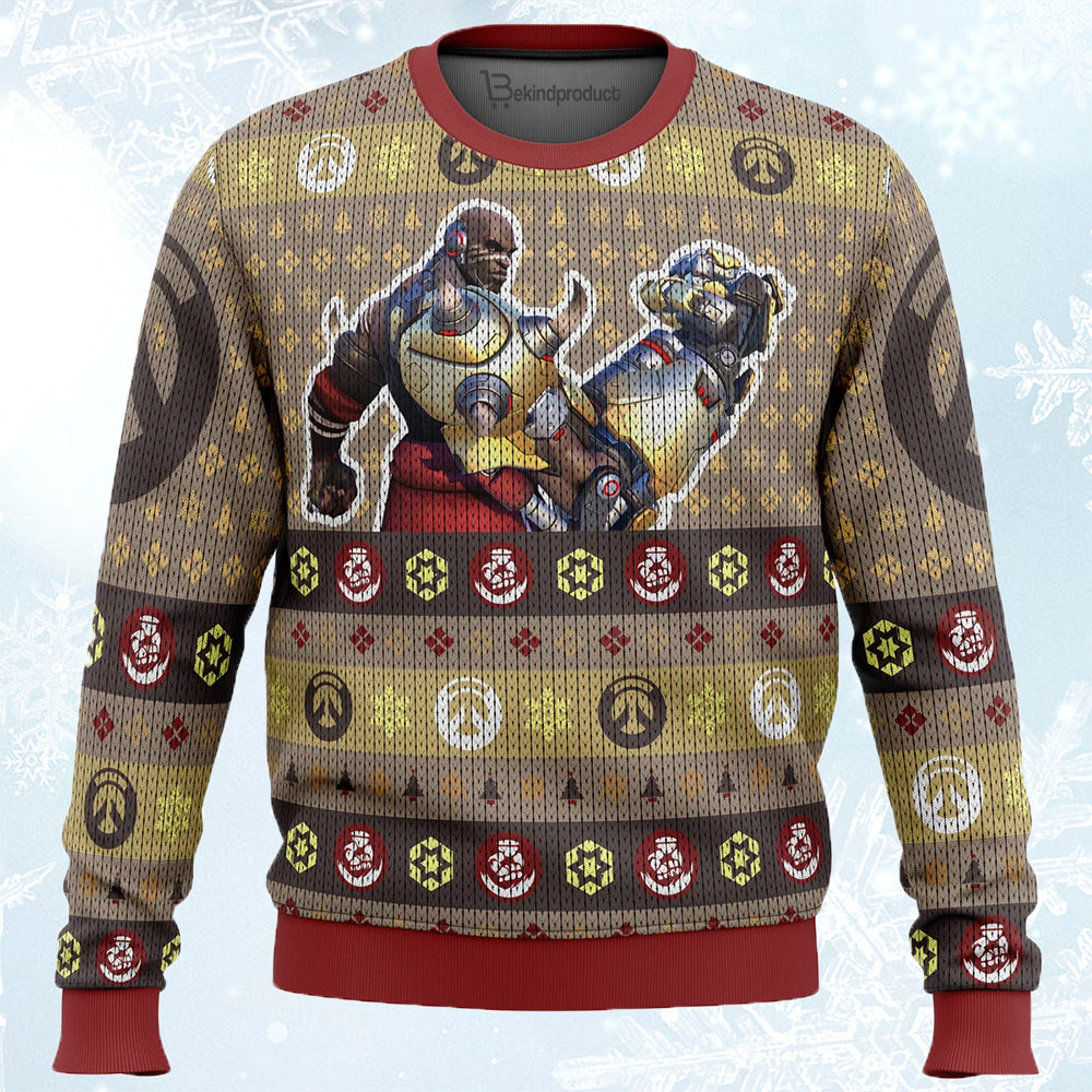 Overwatch Doomfist Ugly Christmas Sweater For Men & Women Christmas Gift Sweater BH533 - WeCustomit