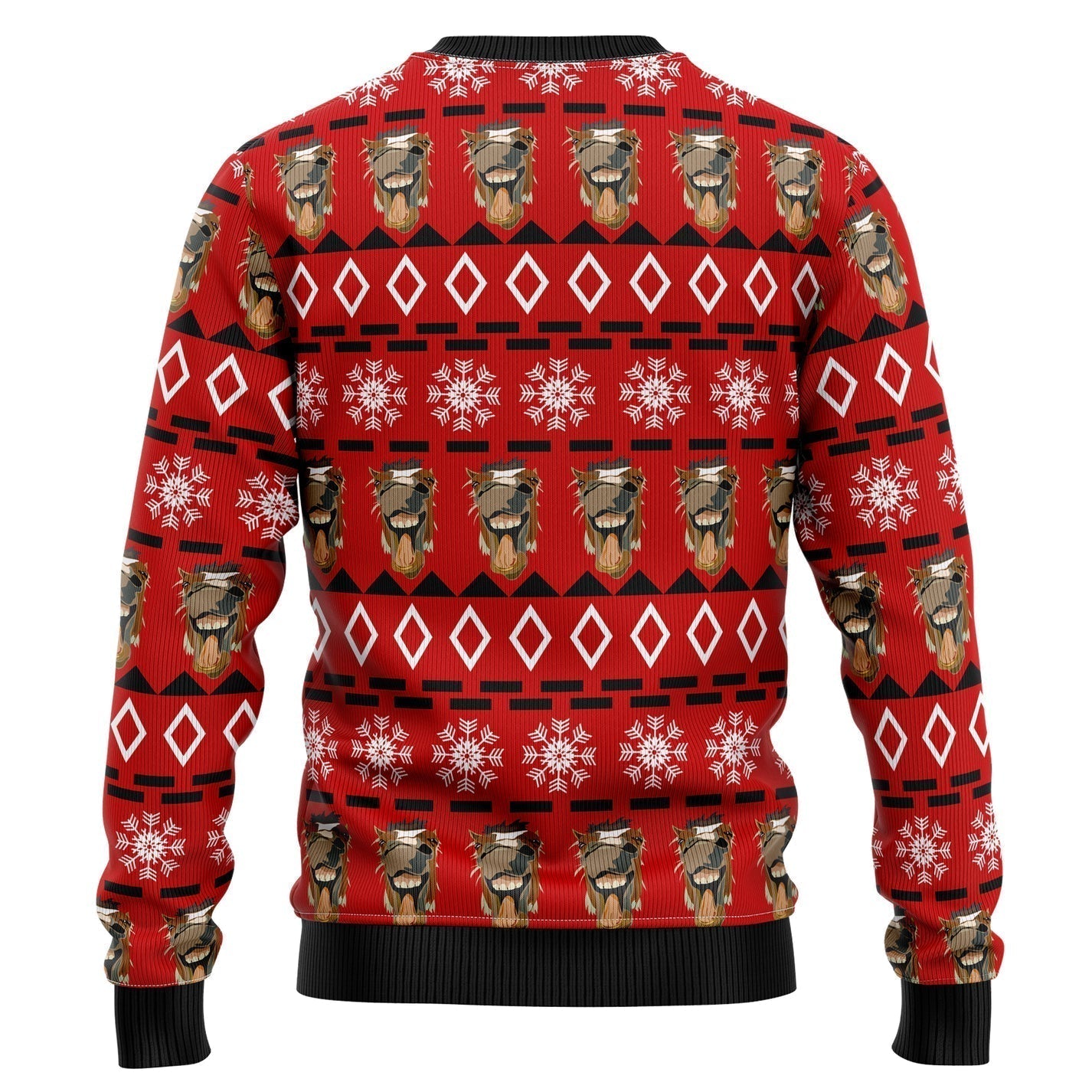 Funny Horse Christmas Ugly Christmas Sweater For Men & Women Christmas Gift Sweater US2939 - WeCustomit