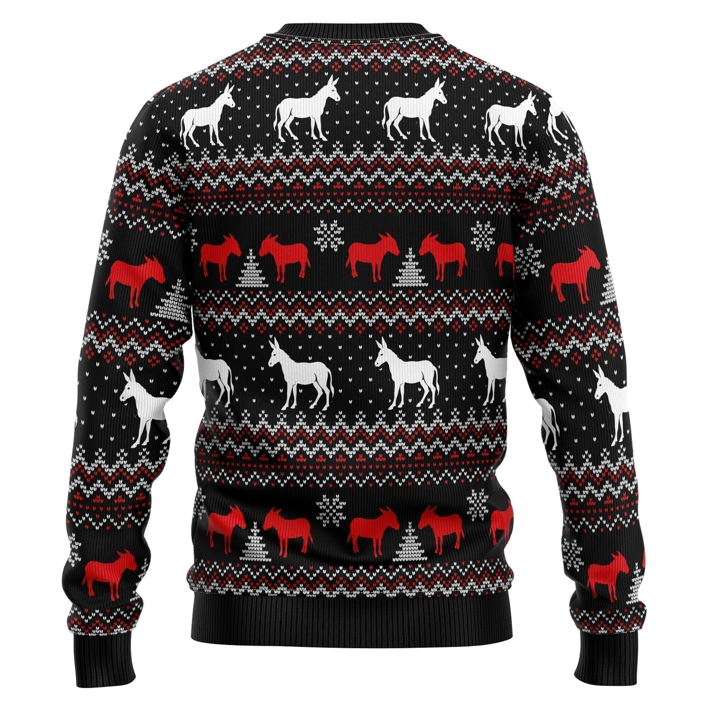 Donkeys Merry Kissmyass Ugly Christmas Sweater For Men & Women Christmas Gift Sweater US3184 - WeCustomit