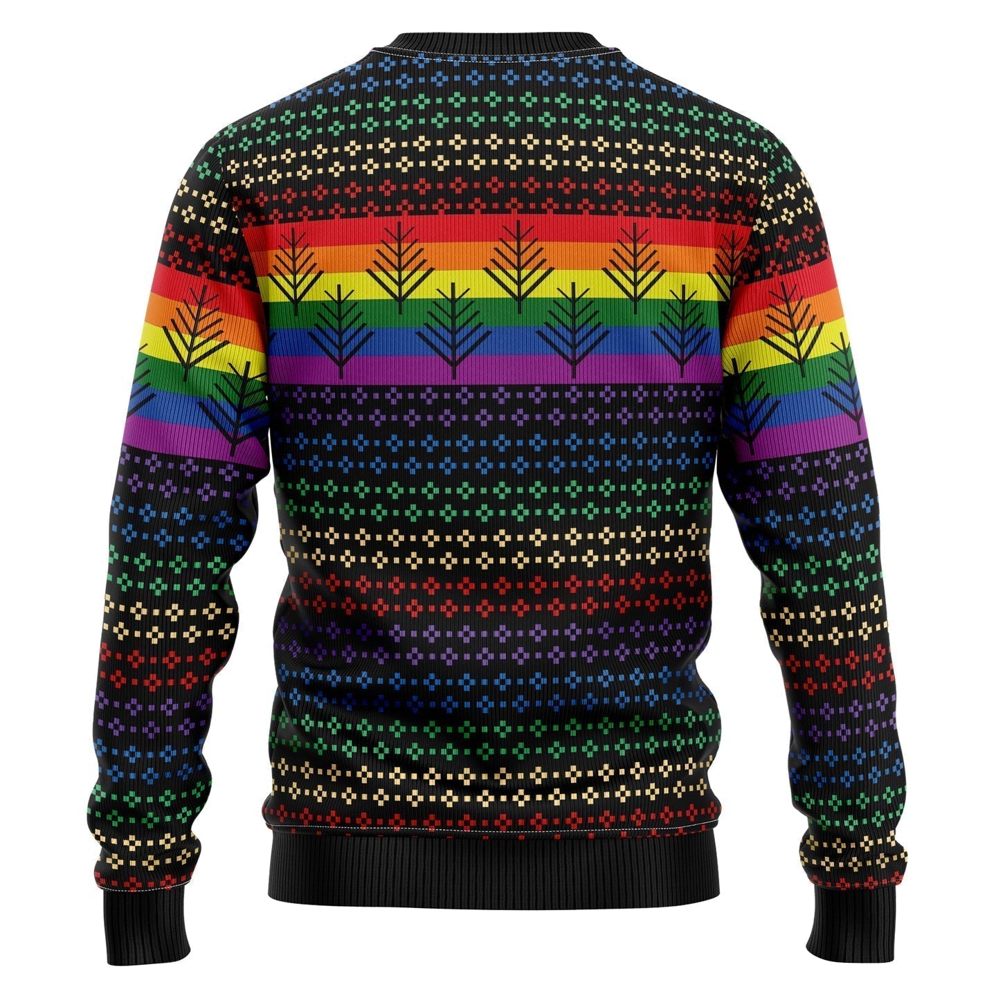LGBT Rainbow Ugly Sweater For Men & Women Christmas Gift Sweater US3015 - WeCustomit