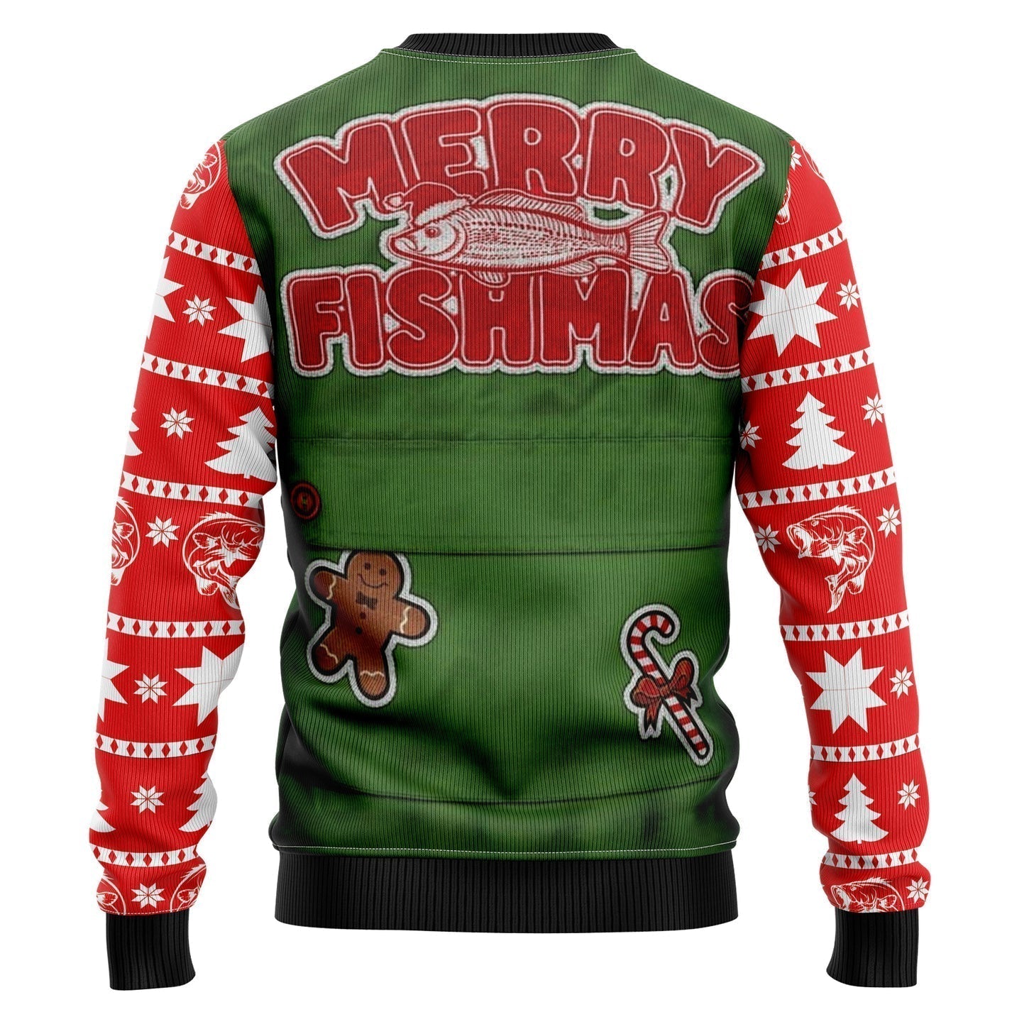 Merry Fishmas Ugly Christmas Sweater For Men & Women Christmas Gift Sweater US3014 - WeCustomit