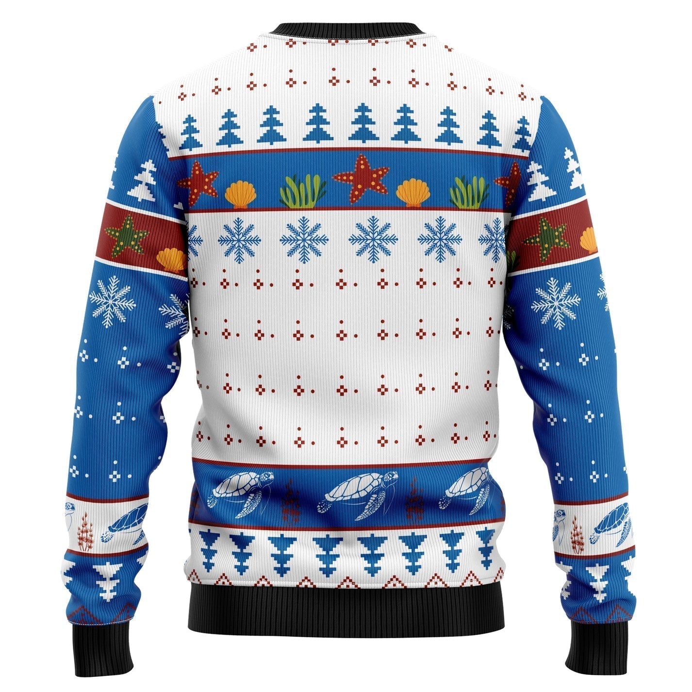 Turtle Xmas Ugly Christmas Sweater For Men & Women Christmas Gift Sweater US3018 - WeCustomit