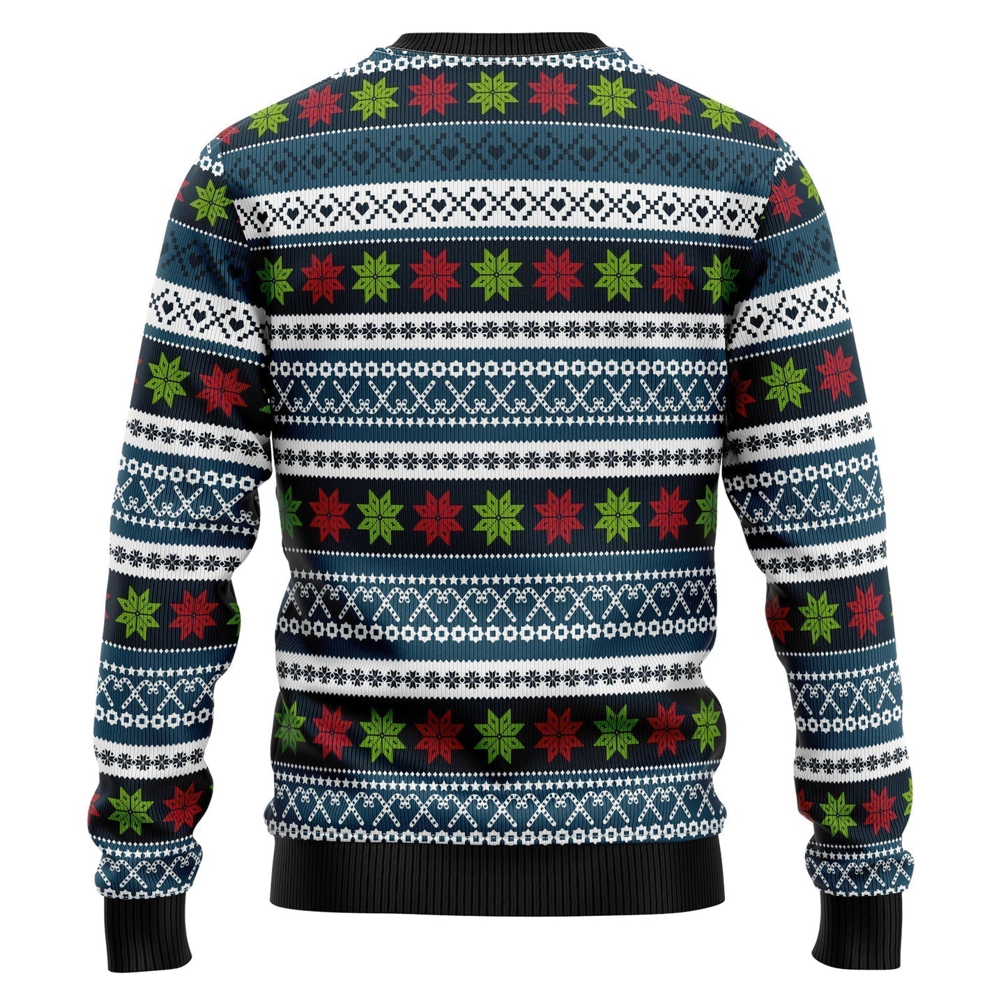 Santa Is Social Distancing Ugly Christmas Sweater For Men & Women Christmas Gift Sweater US2790 - WeCustomit