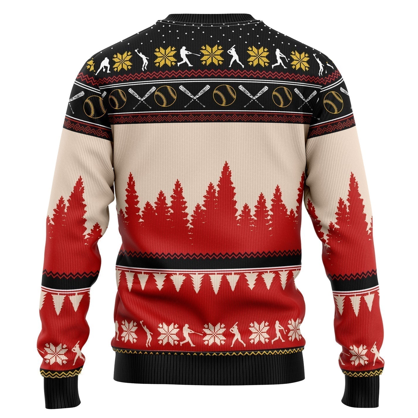 Christmas Time For Baseball Ugly Christmas Sweater For Men & Women Christmas Gift Sweater US3512 - WeCustomit