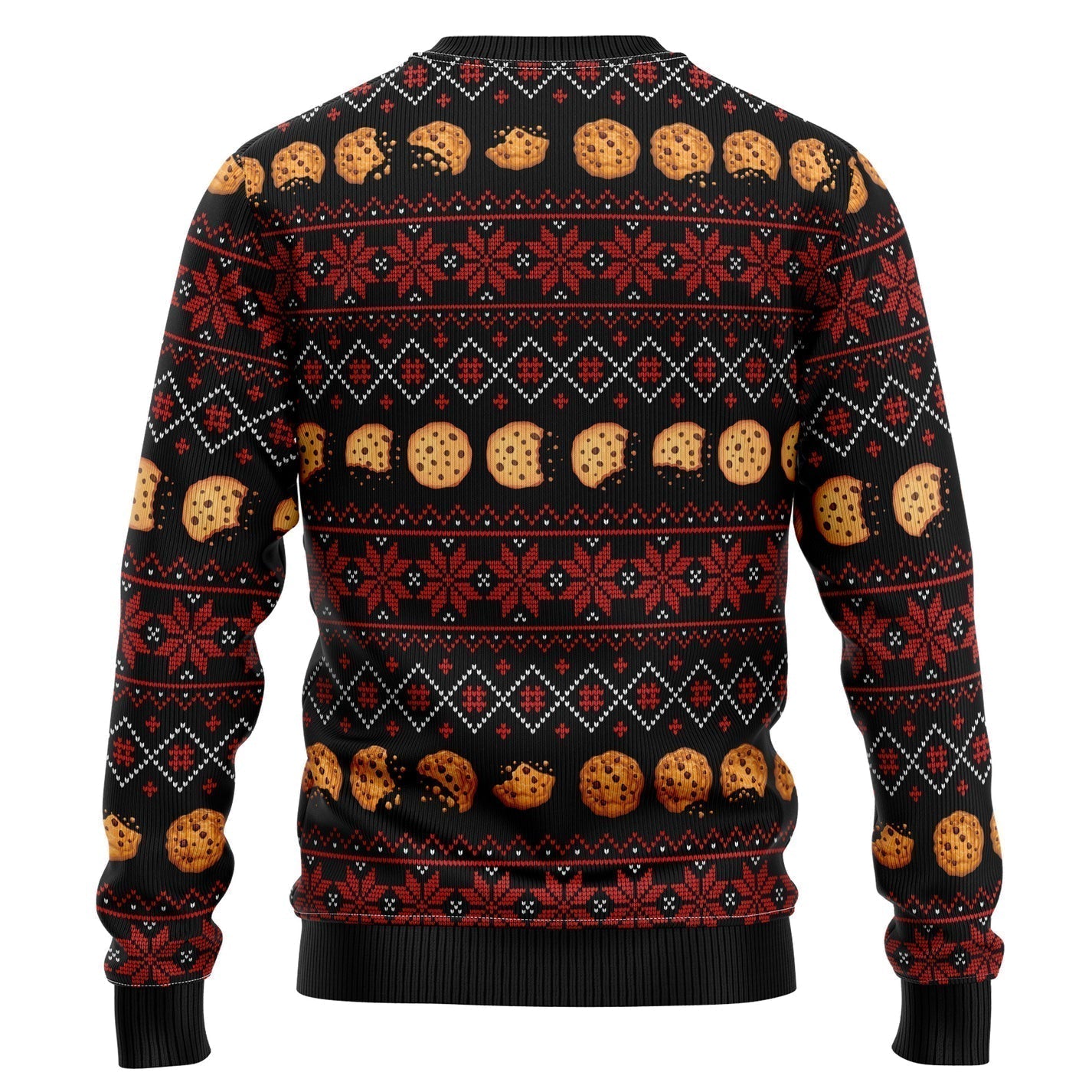 Just Here For The Cookies Ugly Christmas Sweater For Men & Women Christmas Gift Sweater US3530 - WeCustomit