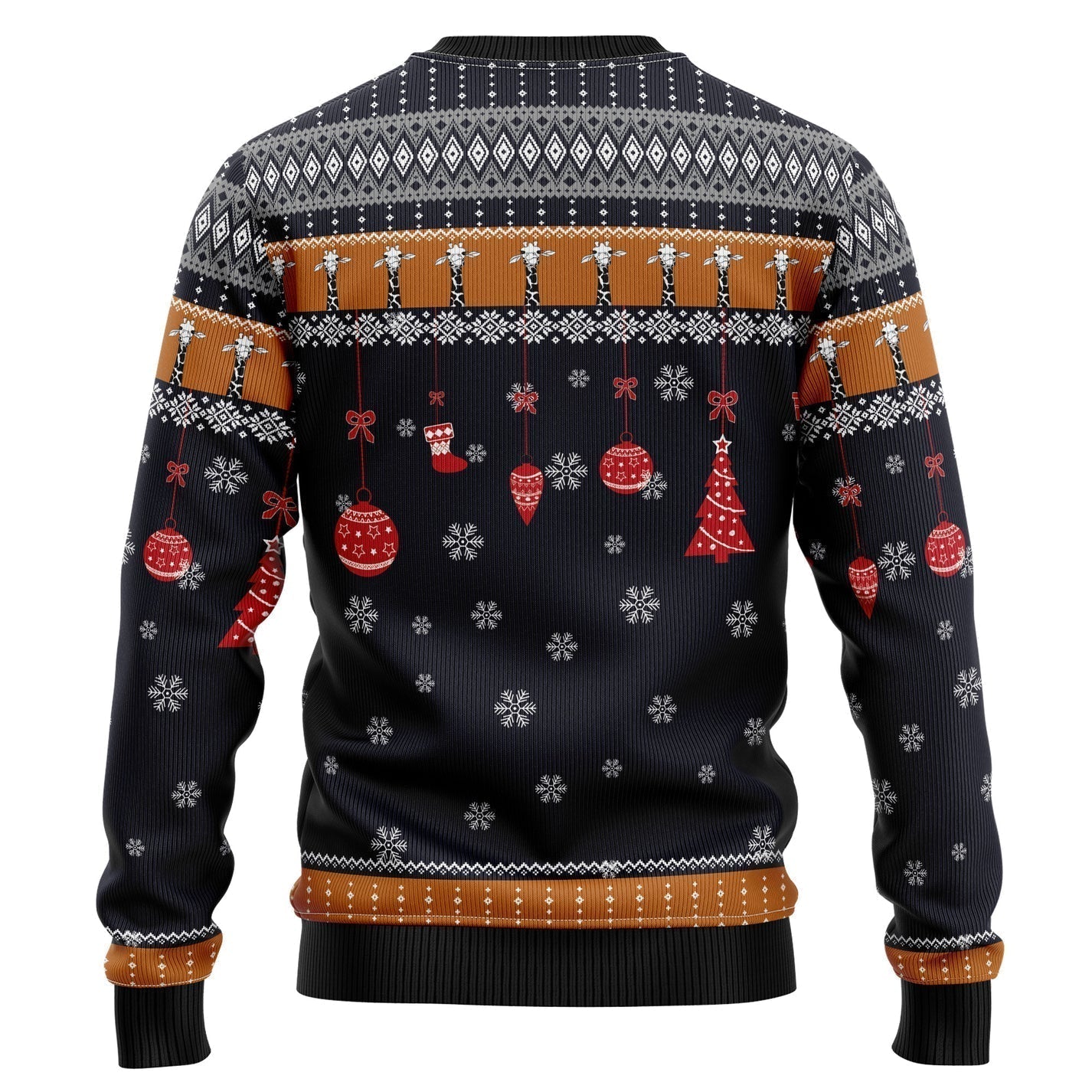 Giraffe Love Christmas Ugly Christmas Sweater For Men & Women Christmas Gift Sweater US3325 - WeCustomit