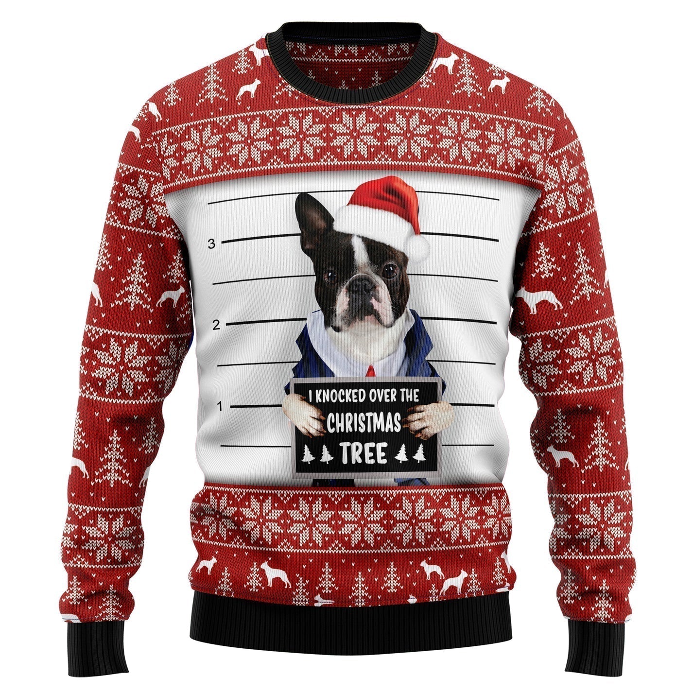 I Knocked Over The Christmas Tree Ugly Christmas Sweater For Men & Women Christmas Gift Sweater US2584 - WeCustomit