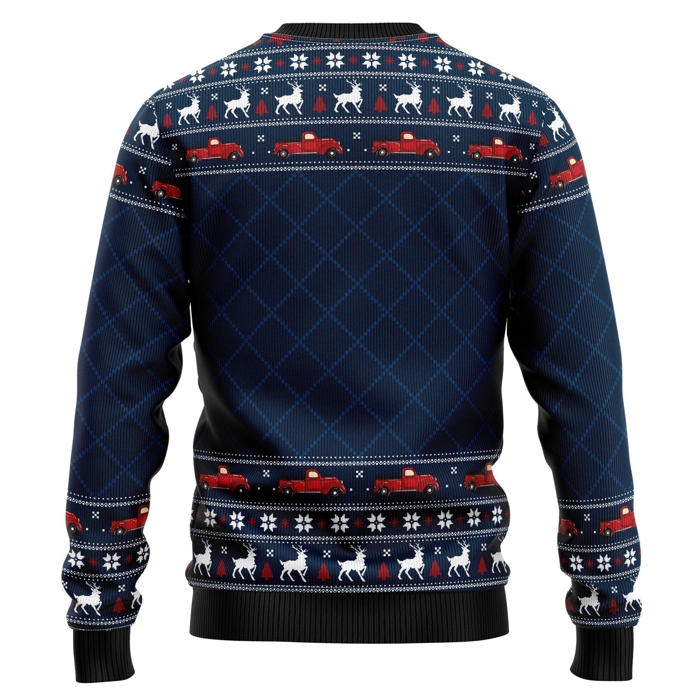 Vintage Red Truck Ugly Christmas Sweater For Men & Women Christmas Gift Sweater US2458 - WeCustomit