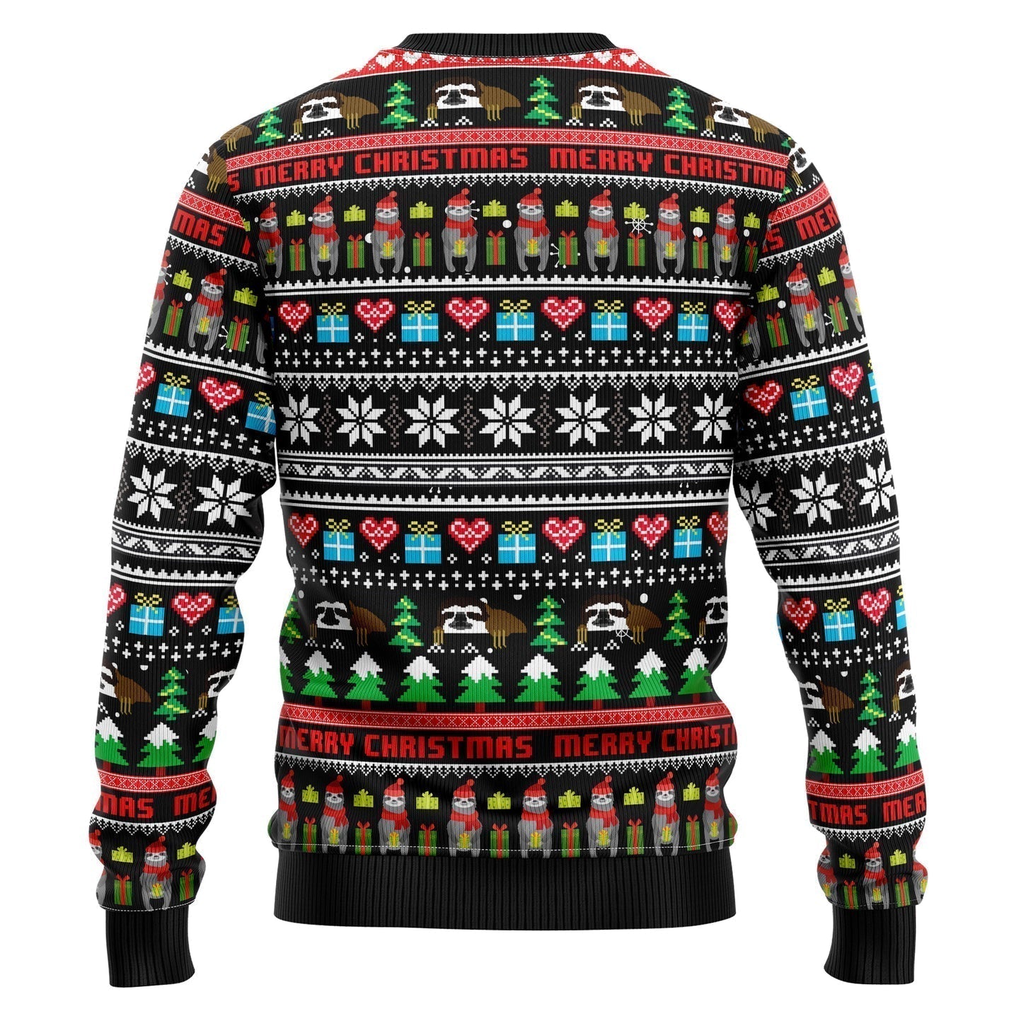 Sloth Xmas Ugly Christmas Sweater For Men & Women Christmas Gift Sweater US3174 - WeCustomit