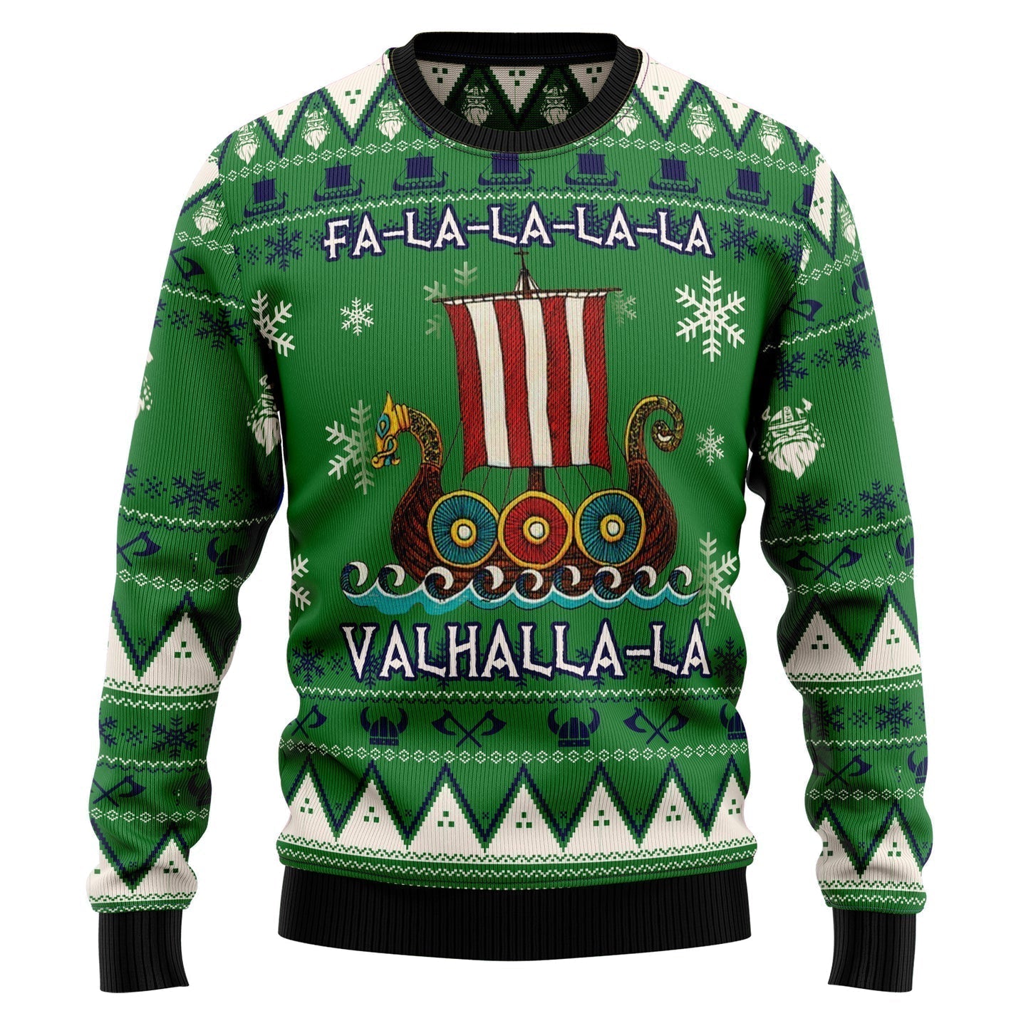 Amazing Viking Ugly Christmas Sweater For Men & Women Christmas Gift Sweater US2452 - WeCustomit
