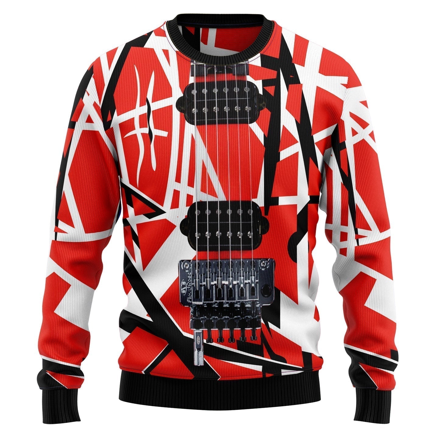 Guitar Ugly Christmas Sweater For Men & Women Christmas Gift Sweater US2952 - WeCustomit